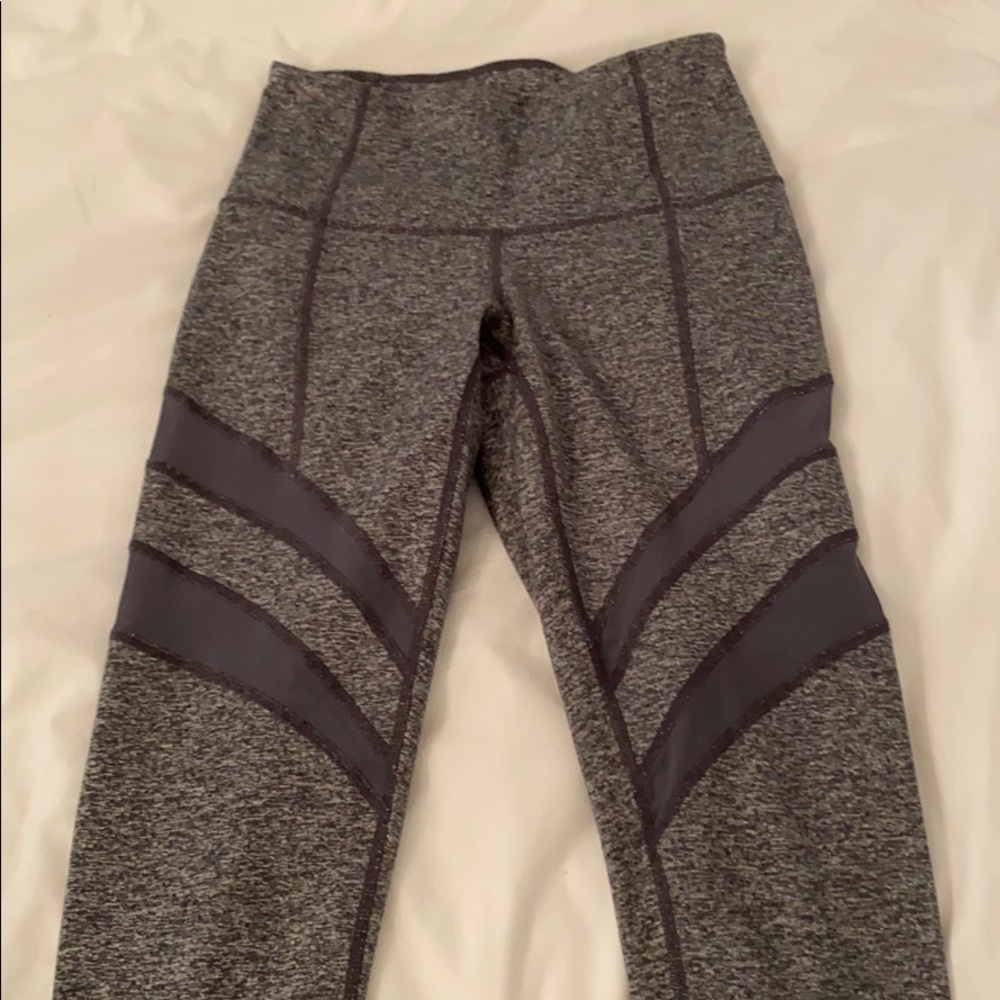 Zella mesh stripe leggings
